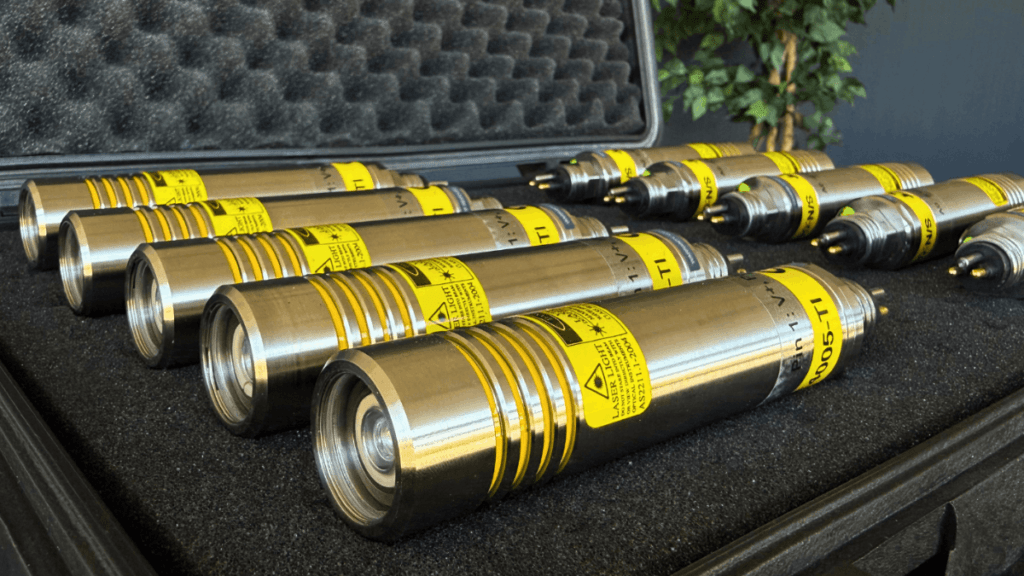 C-Tecnics CT4005 and CT4007 Class 3R subsea laser systems for underwater inspection operations