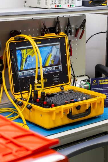 CV2 C-Vision video and communications system configured for dual-diver monitoring